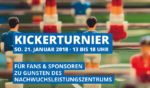 Kickerturnier für Fans & Sponsoren zu Gunsten des NLZ